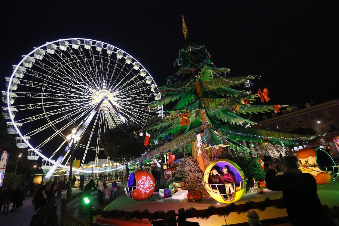 tout ce qu’il faut savoir sur les illuminations et le village de Noël de Nice
