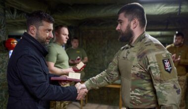 Volodymyr Zelensky a annoncé des financements pour les brigades engagées « dans les combats les plus acharnés »