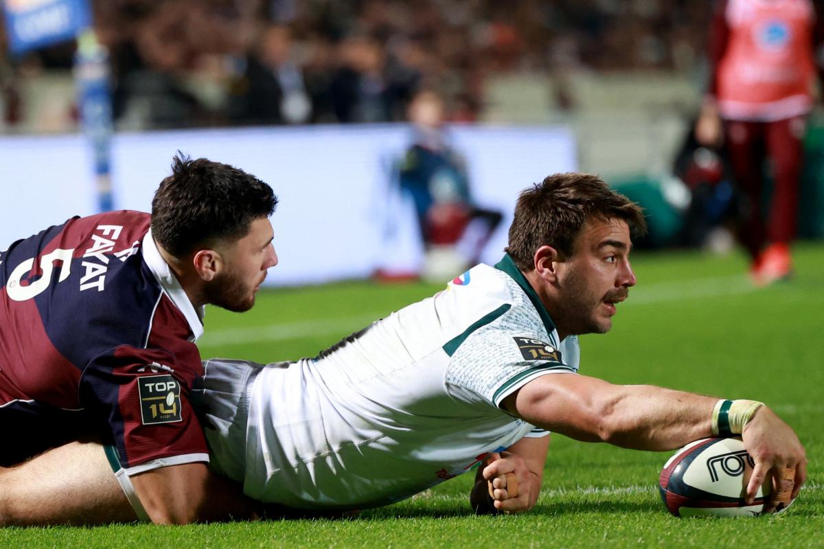 Au terme d'un superbe match, Pau réussit le coup parfait à Bordeaux et prend la tête du Top 14 - L'Équipe