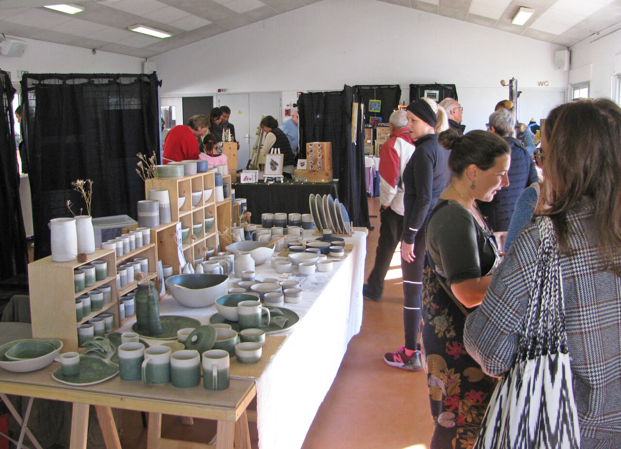 artisans et créateurs envahissent ce petit village près de Toulouse pour un week-end de marché