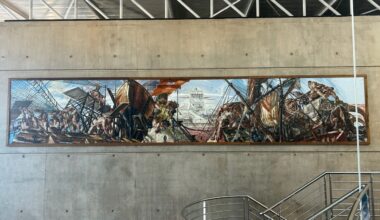 pourquoi cette fresque monumentale de dix mètres de long est quasiment invisible ?