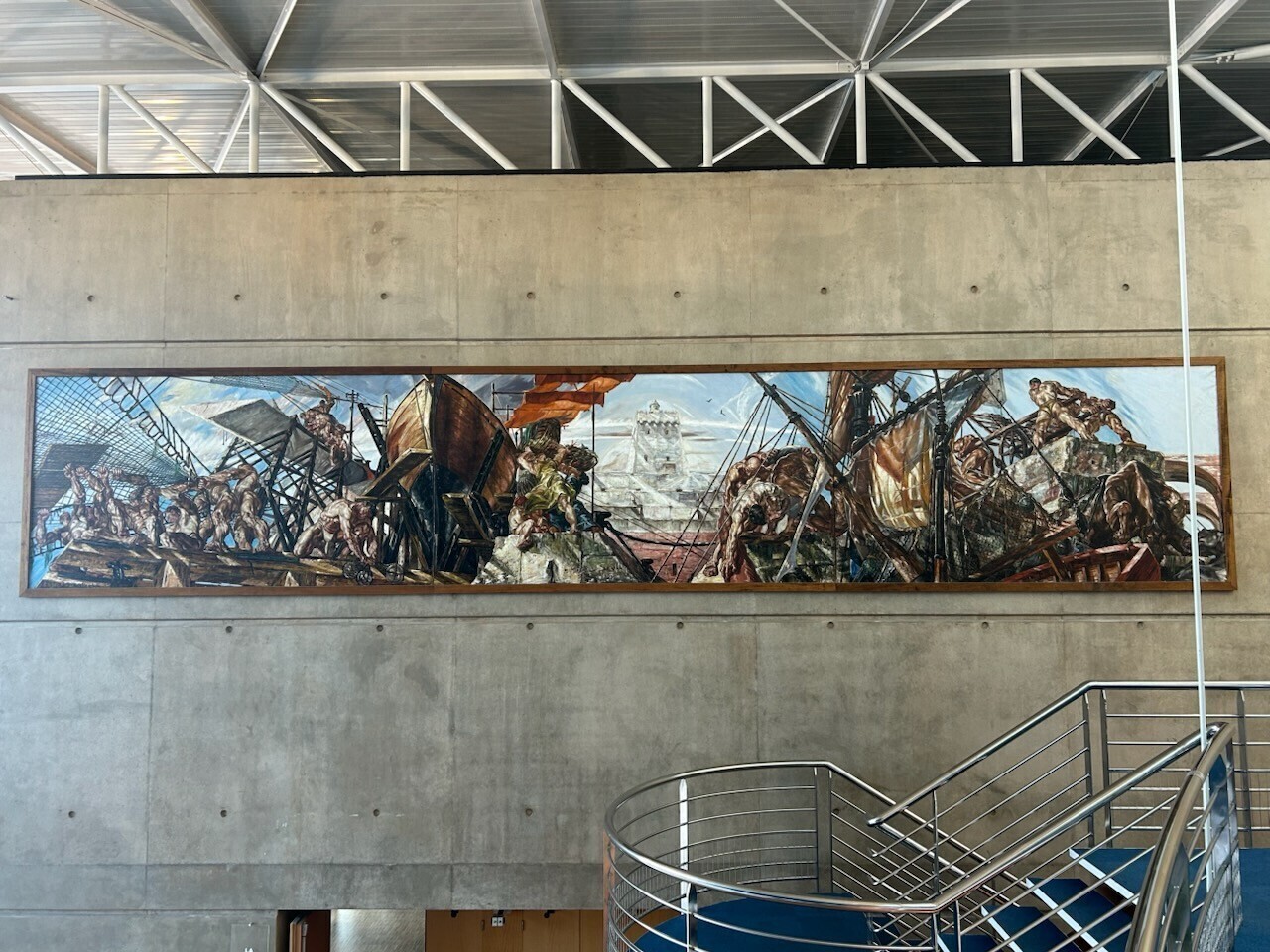 pourquoi cette fresque monumentale de dix mètres de long est quasiment invisible ?