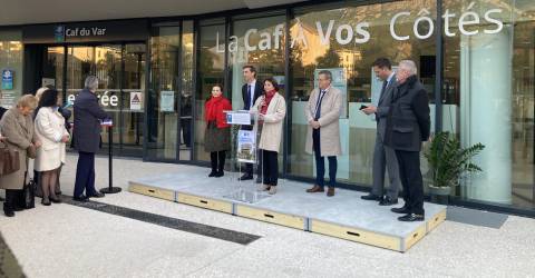La CAF du Var inaugure son nouveau siège à la Loubière