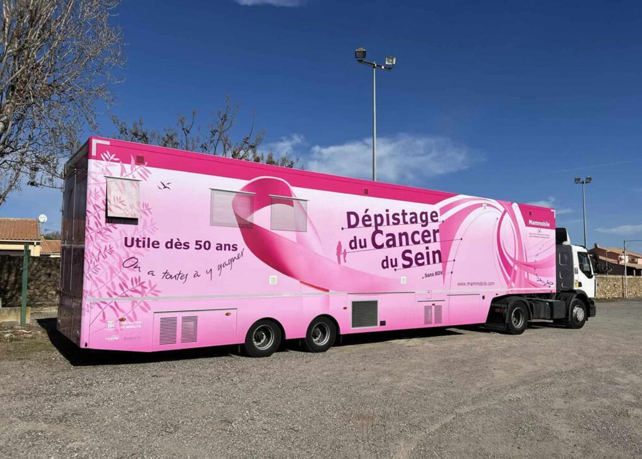 Nîmes. Passer un examen médical important sans rendez-vous, c'est possible avec ce camion rose