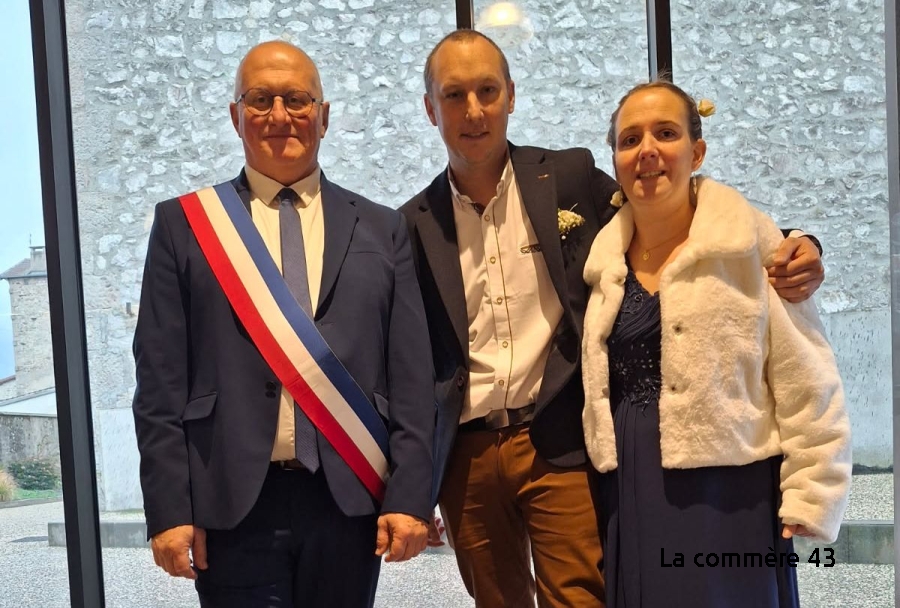 Mariage : Hélène et Jérémy à Saint-Just-Malmont