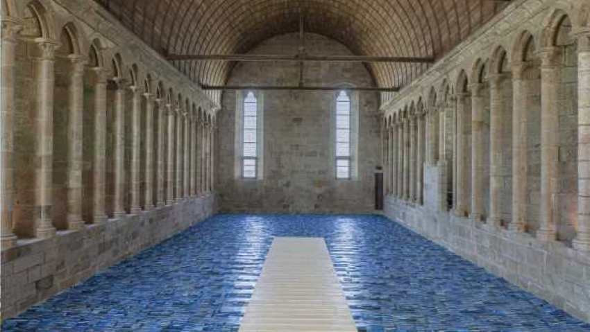 Cildo Meireles, « Marulho (La houle), 1991-1997 », collection du Cnap. © Cildo Meireles / Cnap. Crédit photo : Mathieu Vincent - CMN