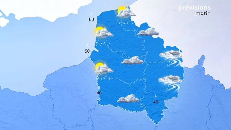 Après la neige, place aux pluies verglaçantes ce matin sur l'est. Prudence
