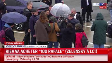 Commande de 100 Rafale : Volodymyr Zelensky s'exprime sur LCI