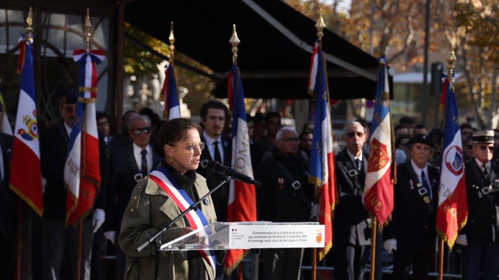 Les soldats morts pour la France honorés pour le 11-Novembre à Aix-en-Provence