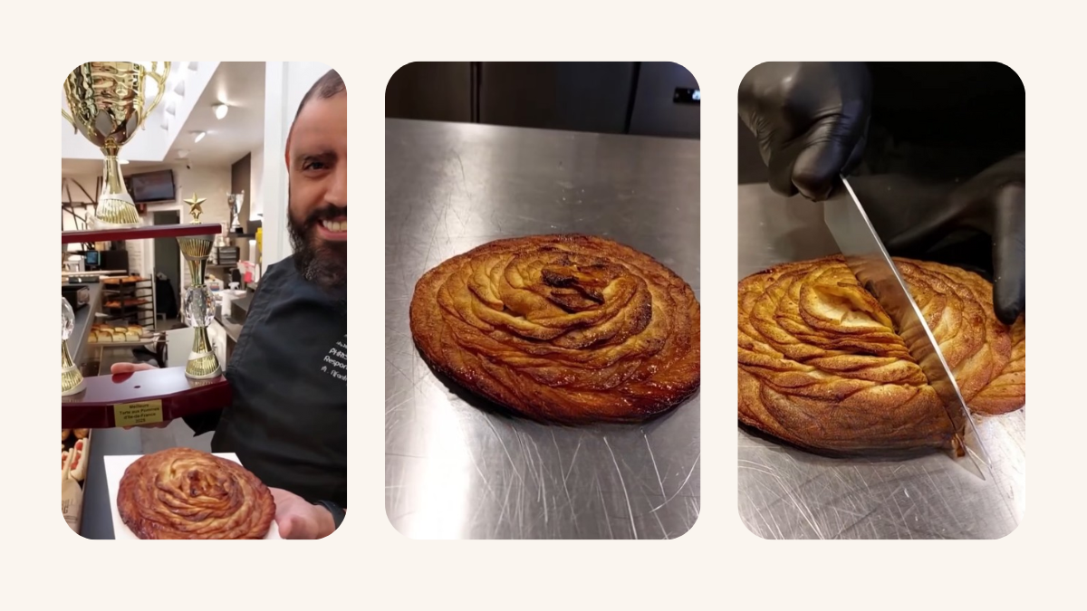 Meilleure tarte aux pommes d’Île-de-France : le boulanger primé à Paris