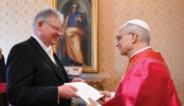 Lettres de Créance de l’ambassadeur de République fédérale d’Allemagne