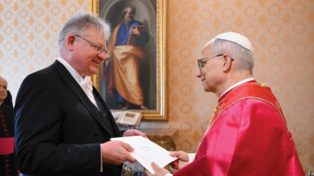 Lettres de Créance de l’ambassadeur de République fédérale d’Allemagne