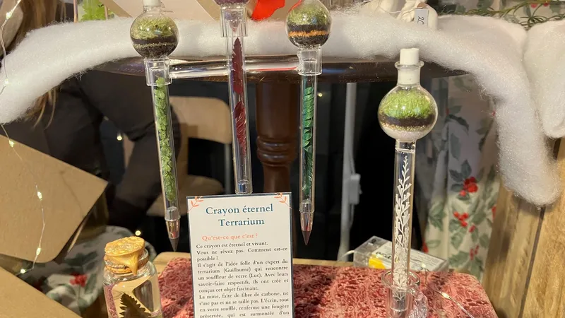 Les crayons éternels Terrarium