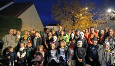 cette commune mêle Halloween et pratique sportive