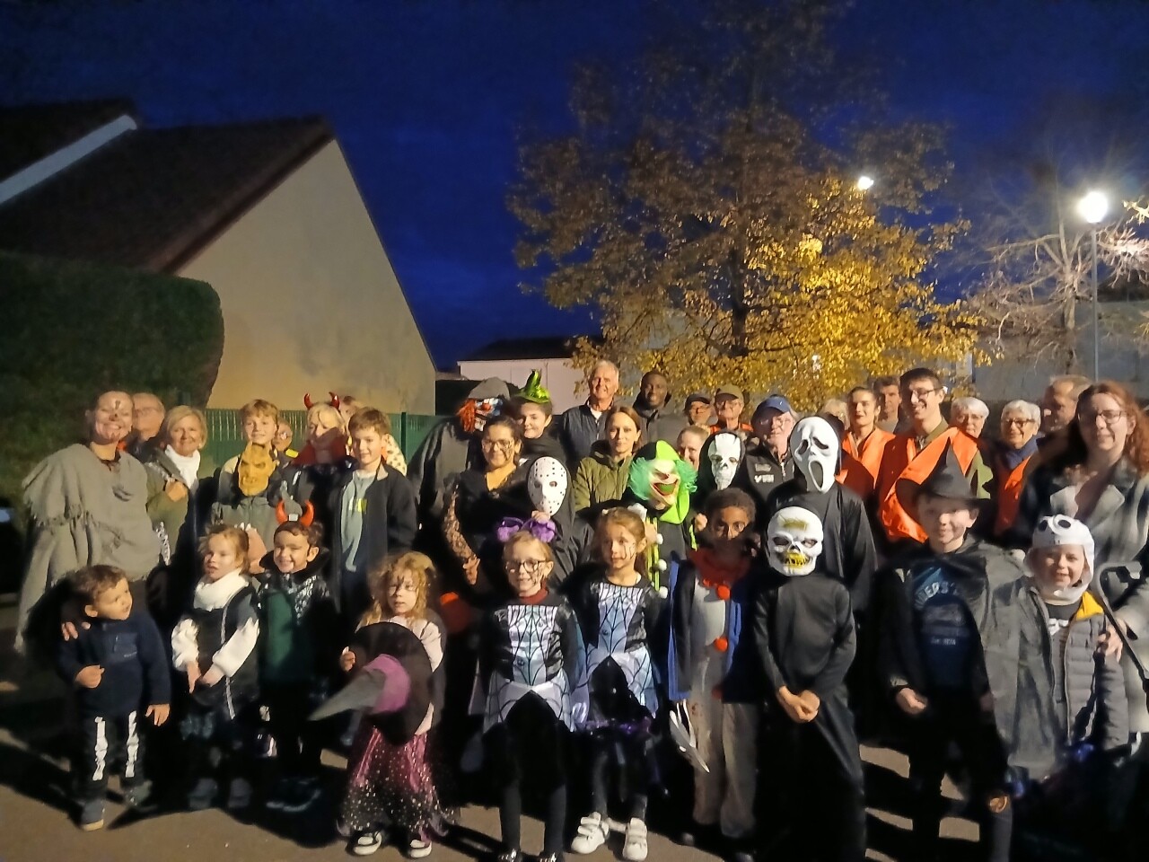 cette commune mêle Halloween et pratique sportive