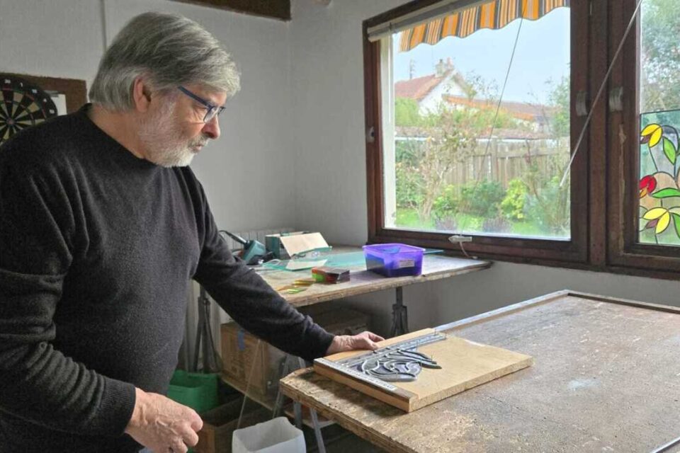 Michel Péchousek a créé son atelier en 1977.