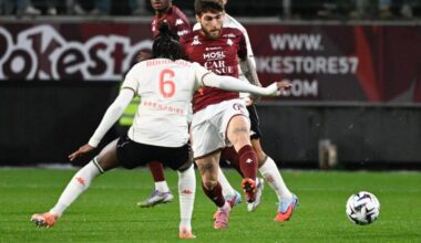 L’OGC Nice renversé par Metz (2-1)