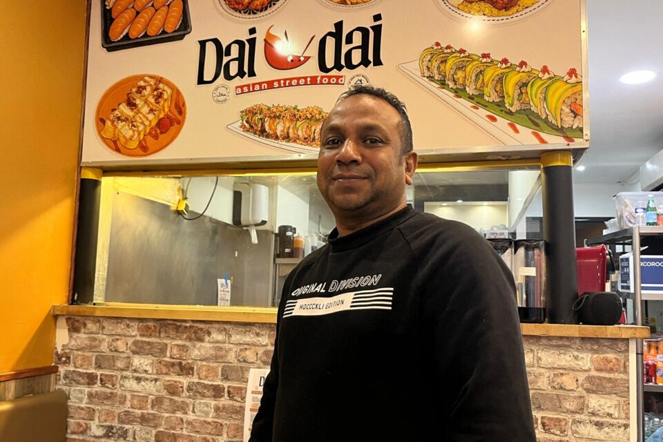 Tareq Ahmed a décidé de mêler son savoir-faire, la cuisine japonaise, à ses origines, la cuisine indienne. C'est à la carte de Dai Dai.