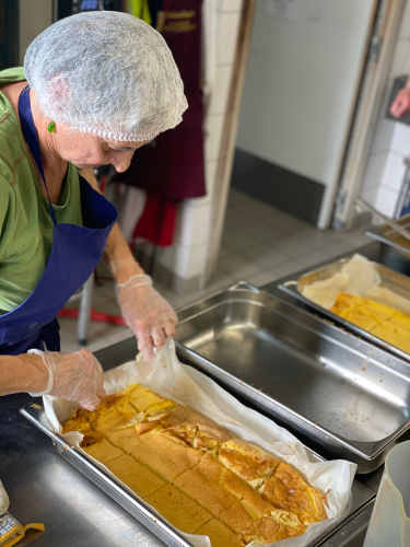 Préparation repas Abribus