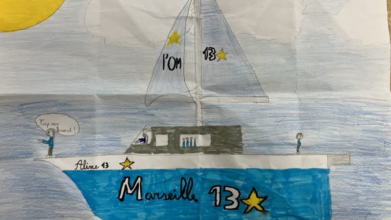 Dessin de Riad, 9 ans.