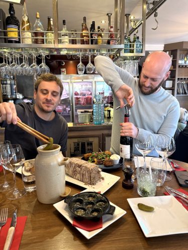 Diable bleu viande burgerIMG_6872