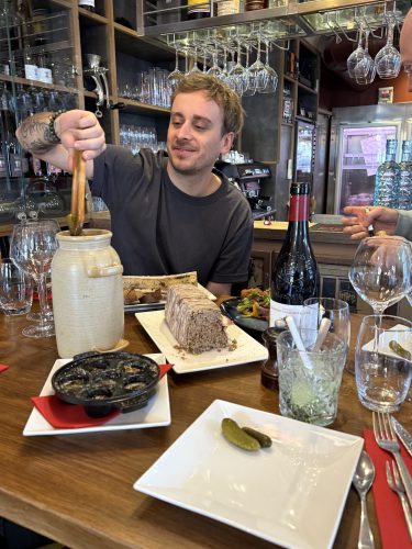 Diable bleu viande burgerIMG_6875