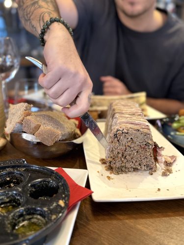 Diable bleu viande burgerIMG_6900