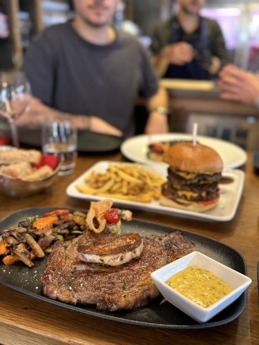 Diable bleu viande burgerIMG_6916 2