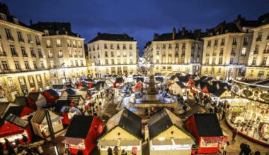 Le marché de Noël à Nantes