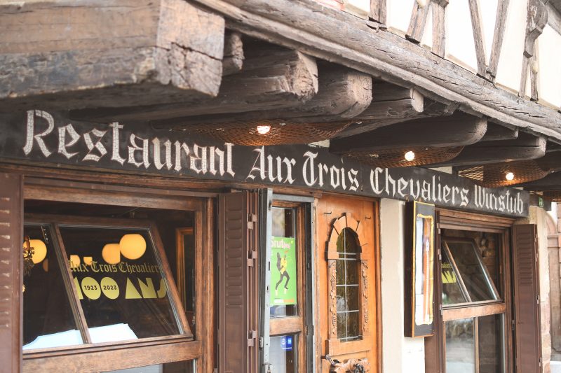 restaurant aux trois chevaliers