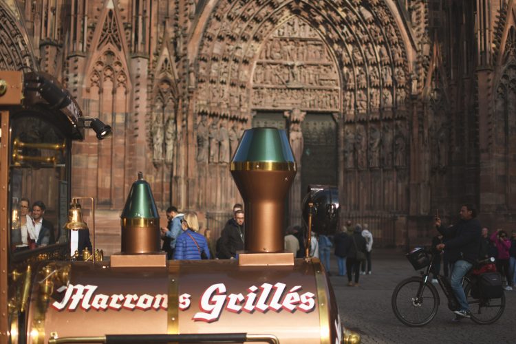 cathédrale marrons grillés marrons chauds