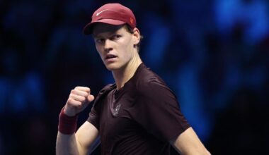 pour la troisième année consécutive, Jannik Sinner en finale