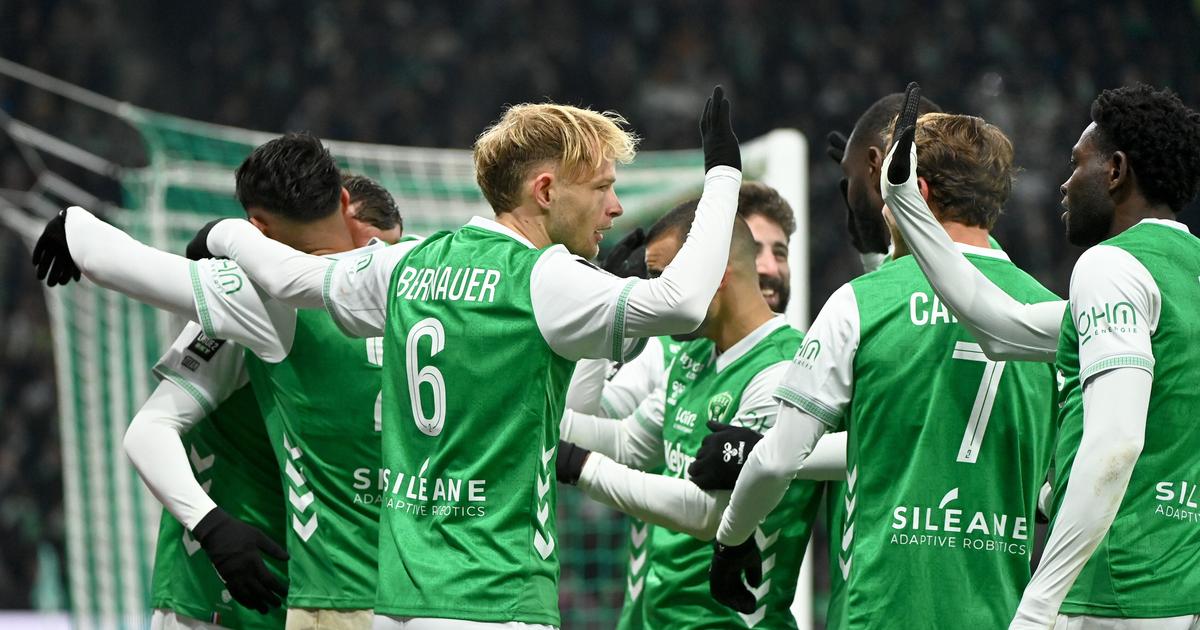 Saint-Étienne reprend la deuxième place au Red Star