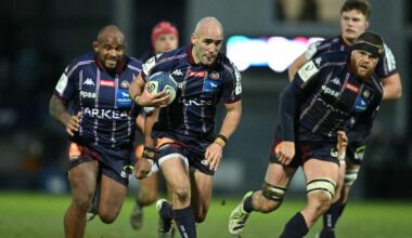 l’UBB avec Lucu, Jalibert et Depoortere contre Montpellier