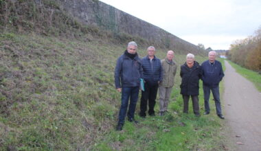 ces riverains déplorent l'état du perré en bord de Loire, près de Nantes