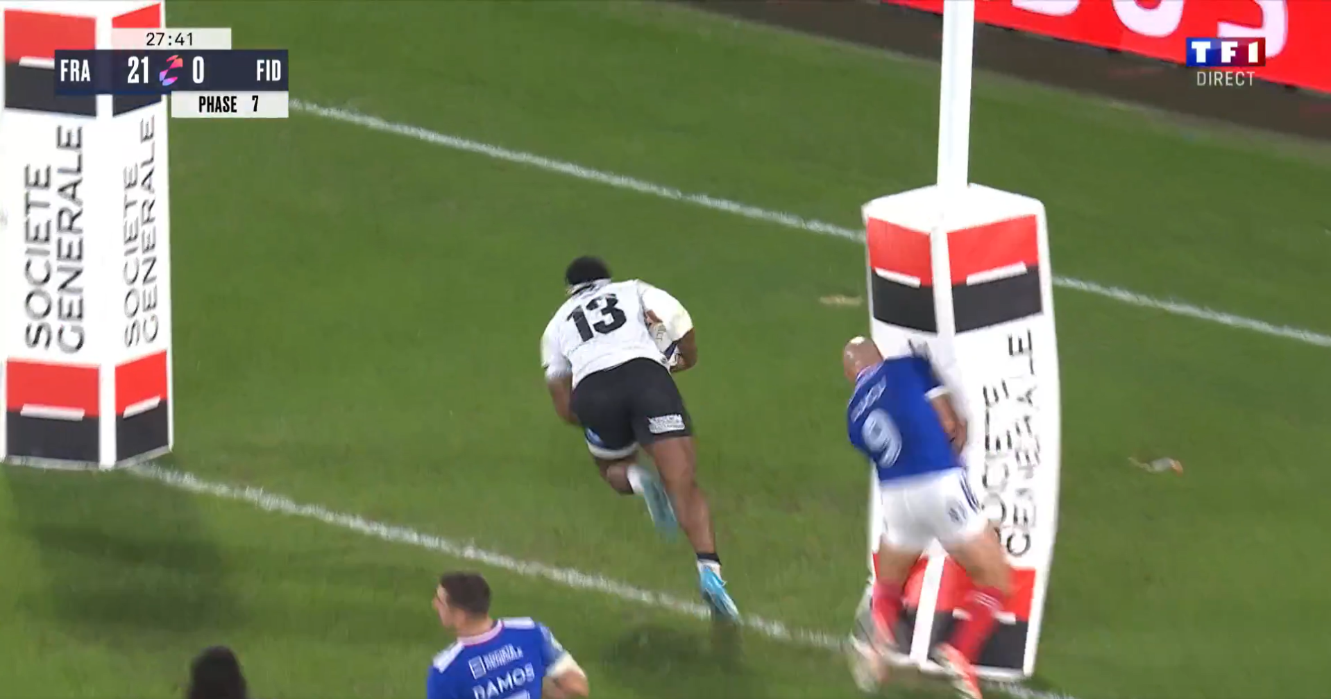 Rugby | Le plaquage surréaliste de Maxime Lucu avec le XV de France