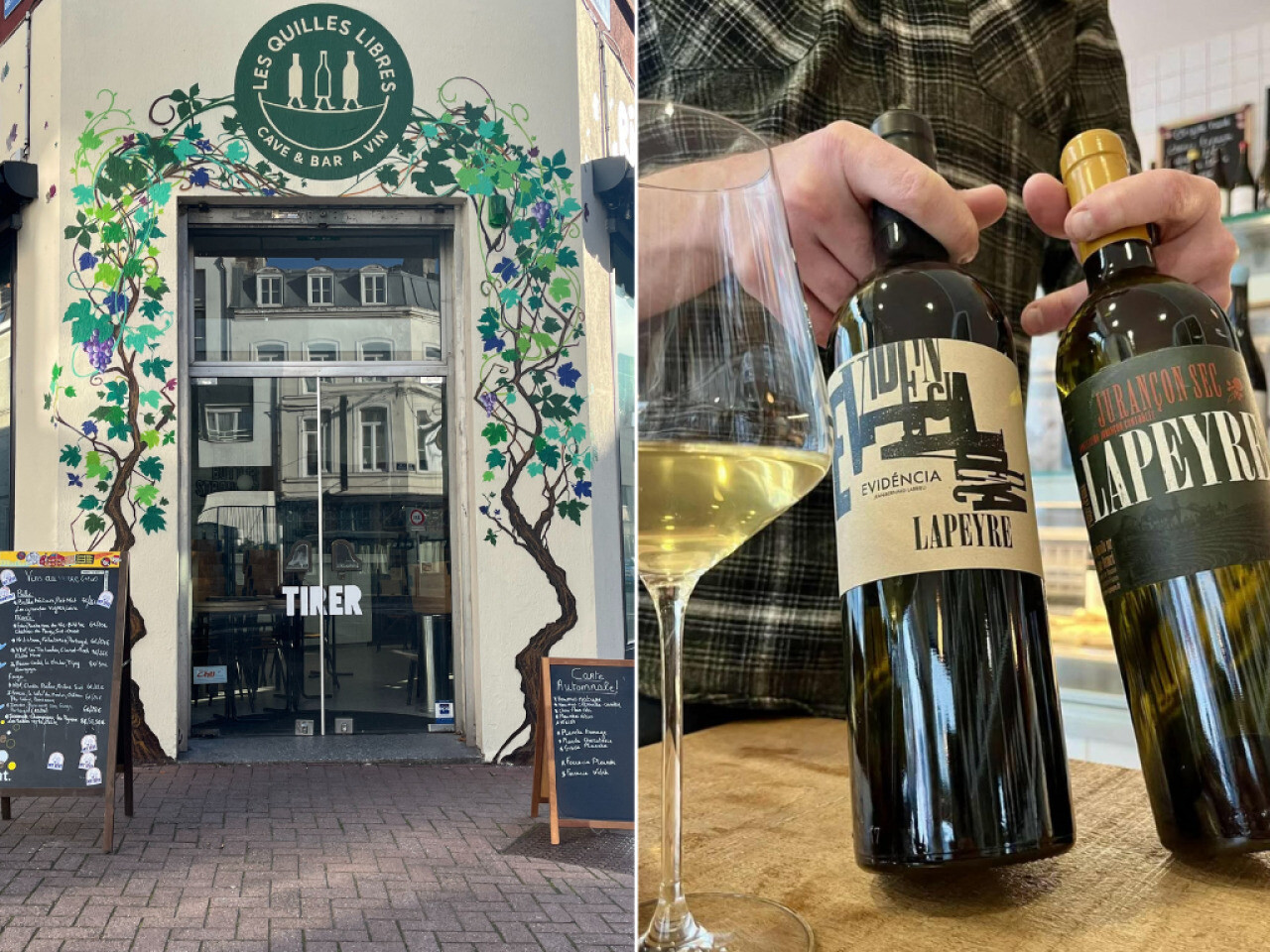 Les Quilles Libres, un nouveau bar à vin naturel tenu par deux frères dans le quartier Sébastopol