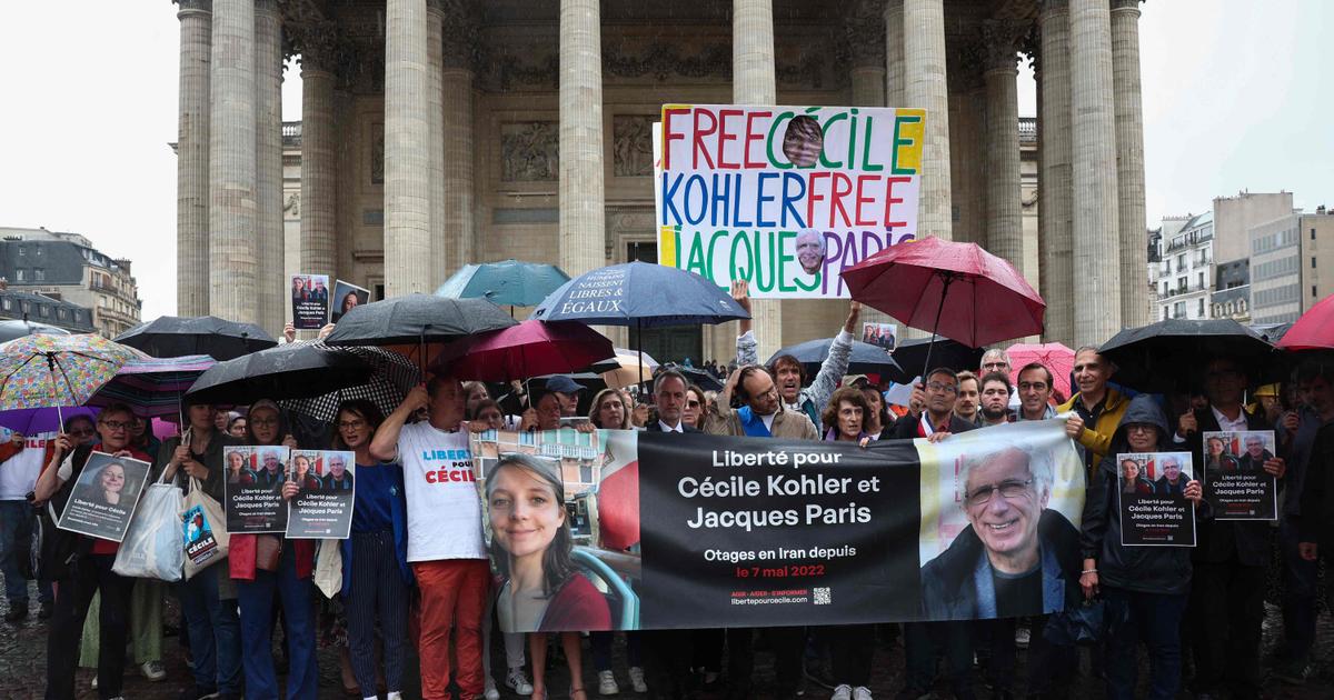 Les otages français retenus en Iran, Cécile Kohler et Jacques Paris, ont été libérés