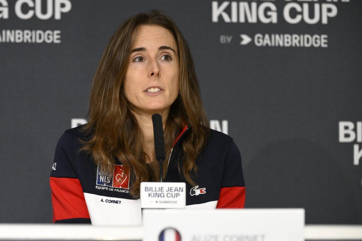 Alizé Cornet nommée capitaine de l'équipe de France de Billie Jean King Cup
