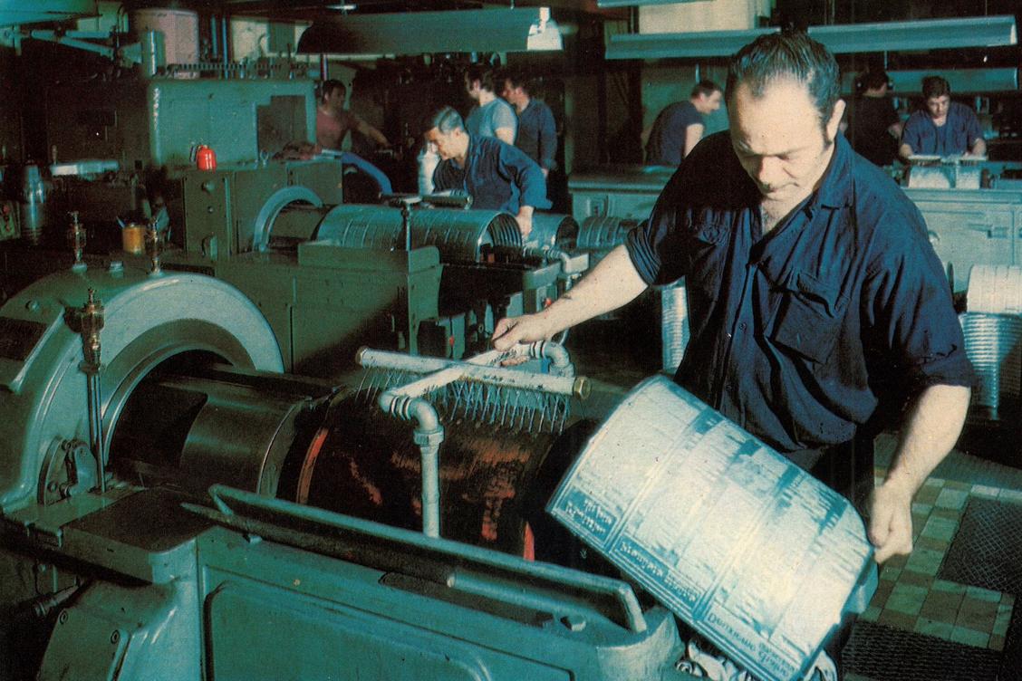 dans le ventre du journal