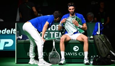 Rinderknech battu par Bergs : la France éliminée dès les quarts de finale de la Coupe Davis - L'Équipe