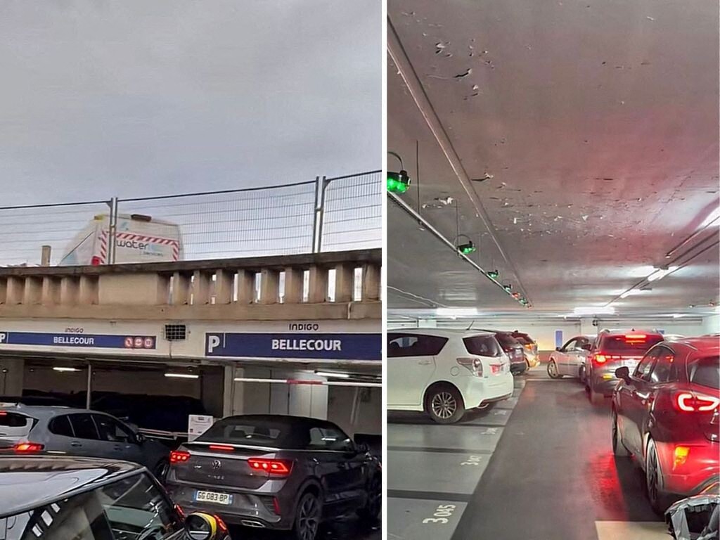 coincée 3h, elle raconte son calvaire dans les bouchons de ce parking