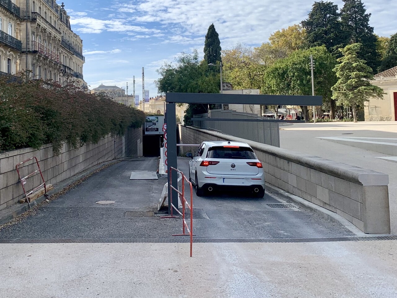 comment accéder au parking Comédie pendant les travaux de l’entrée Mistral