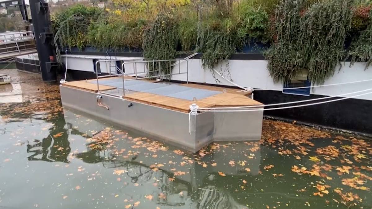 épuration naturelle de l'eau des bateaux-logement