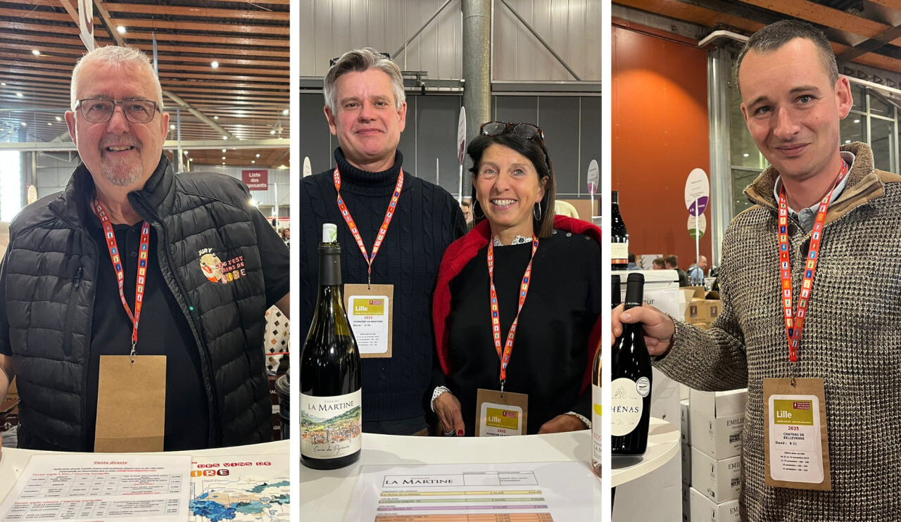 Habitués du salon, nouveaux arrivants… Rencontrez ces vignerons passionnés à Lille jusqu'à lundi