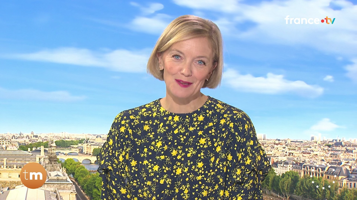 Maya Lauqué, ici sur le plateau de « Télématin » sur France 2, lundi 17 novembre.