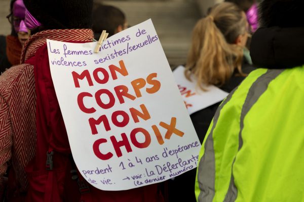 manifestation féministe Strasbourg