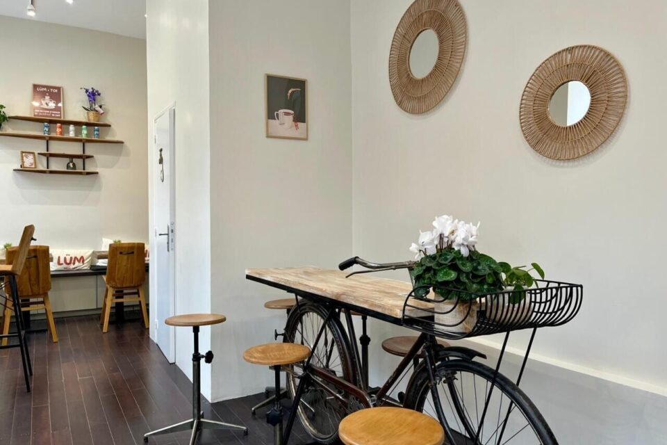 La déco a été faite avec soin par Elise et sa famille, au Lüm coffee, dans le Vieux-Lille.