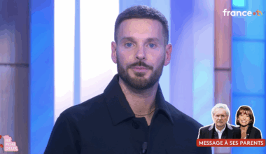 Matt Pokora en larmes pour rendre hommage à ses parents dans «C à vous»