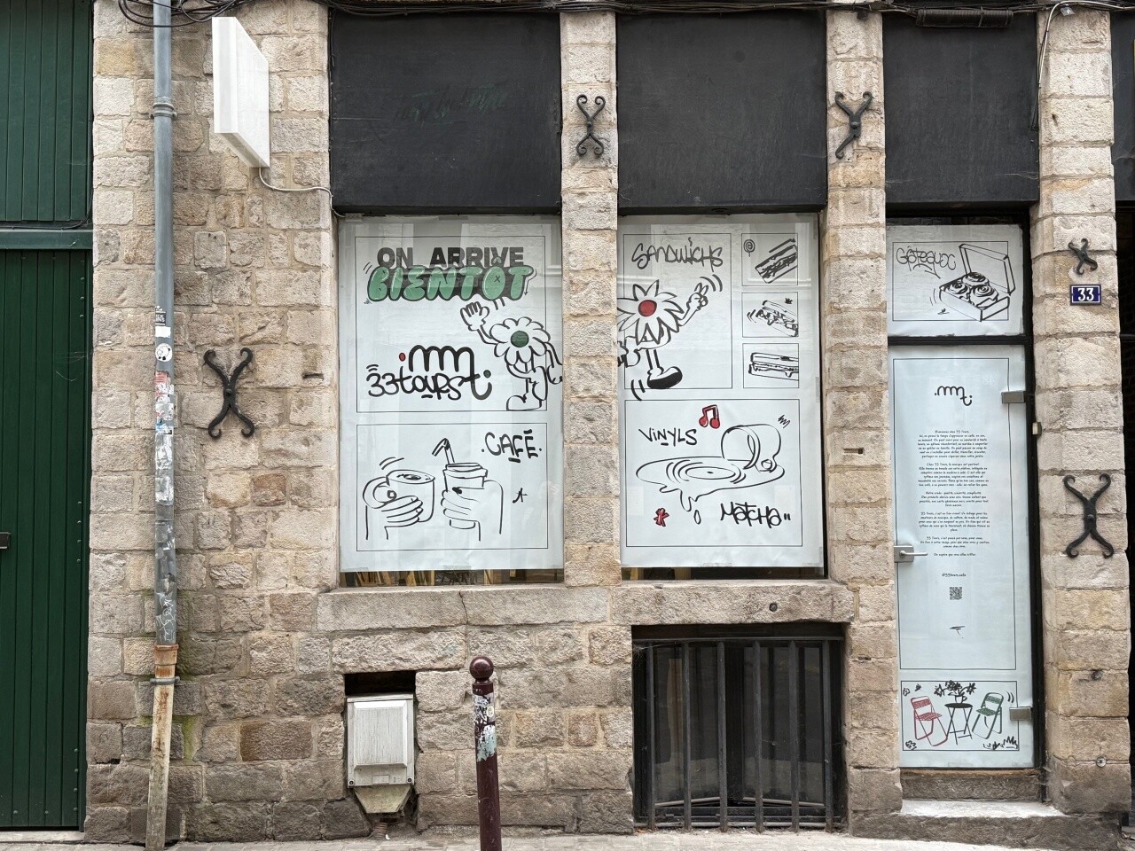 33 Tours, le futur coffee shop d'un couple passionné pour écouter du bon son et se régaler